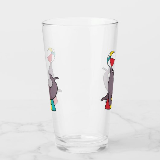 Circus Performance Seal Glas (Links)