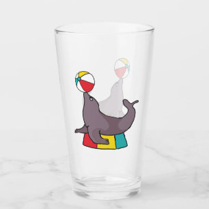 Circus Performance Seal Glas