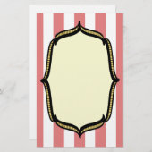  Circus Persoonlijke Stationery Briefpapier (Voorkant / Achterkant)