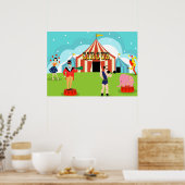  Circus Poster (Keuken)