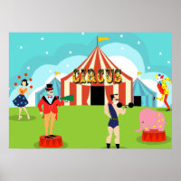  Circus Poster