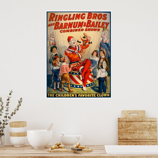 Circus Poster (Keuken)