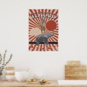  Circus Poster (Keuken)