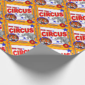 Circus Poster Cadeaupapier (Hoek)