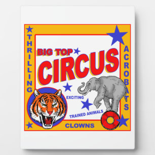  Circus Poster Fotoplaat