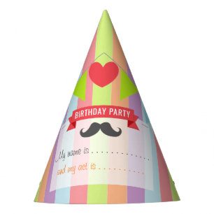 Circus Poster Kinderdag Feesthoedjes