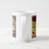 Circus Poster met Acrobat op paard. Extra Grote Beker (Achterkant)