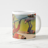 Circus Poster met acrobatische acts, circa 1899. Extra Grote Beker (Voorkant rechts)