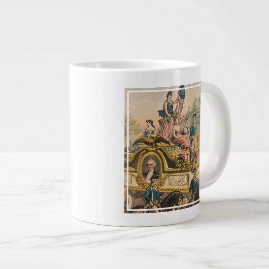  Circus Poster met Parade Float Extra Grote Beker (Voorkant rechts)