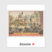 Circus Poster met Parade Float Sticker (Vel)