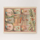 circus Poster met scènes van acrobatiek Legpuzzel (Horizontaal)