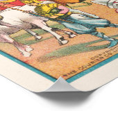 Circus Poster met veel circusscènes (Hoek)