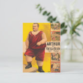  circus Poster van Arthur het kolossale Kind Briefkaart (Staand voorkant)