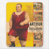  circus Poster van Arthur het kolossale Kind Muismat (Voorkant)