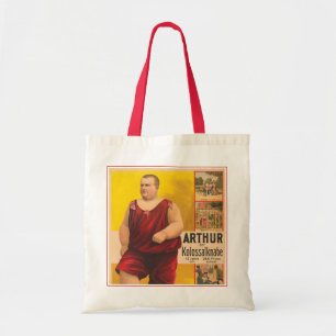 circus Poster van Arthur het kolossale Kind Tote Bag