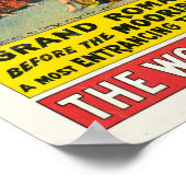 Circus Poster van dansers voor de Moorse koning (Hoek)