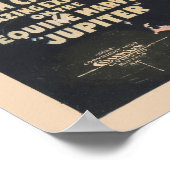 Circus Poster van mevrouw Ada Castello op een paar (Hoek)