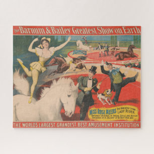 Circus Poster van Miss Roos Meers Legpuzzel