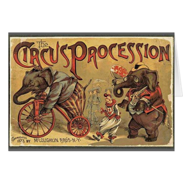 Circus Procession, 1888,  (Voorkant Horizontaal)