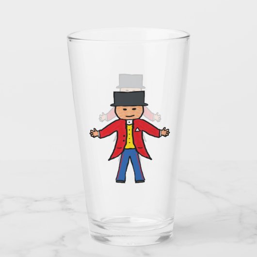 Circus Ringmaster Glas (Voorkant)
