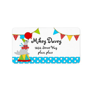 Circus Seal Etiket