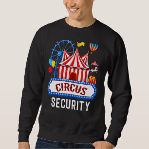 Circus Security Carnaval Costume Carny Event Staff Trui