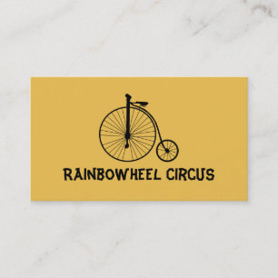 Circus Show Entertainment Clown Comedian Business Visitekaartje
