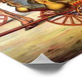 Circus Snake Handler en gekookte dieren Poster (Hoek)