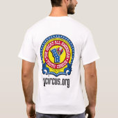 Circus Star (met logo) T-shirt (Achterkant)