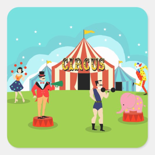  Circus Stickers (Voorkant)
