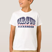 Circus Stripe Carnaval T-shirt (Voorkant)