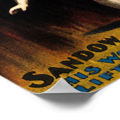 Circus Strongman Advertentie Poster (Hoek)