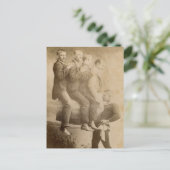  Circus Strongman Briefkaart (Staand voorkant)