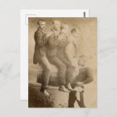  Circus Strongman Briefkaart (Voorkant / Achterkant)