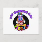 Circus T-shirts en cadeautjes Briefkaart (Voorkant)