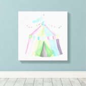 Circus Tent Canvas Afdruk (Insitu (Houten vloer))