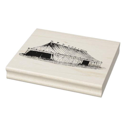  Circus Tent Rubber Kunststempel Rubberstempel (Stempel)