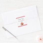 Circus Tent Verjaardag Dank u Stickers (Envelop)