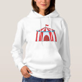 Circus Tent Vrouwen Hoodie (Voorkant)