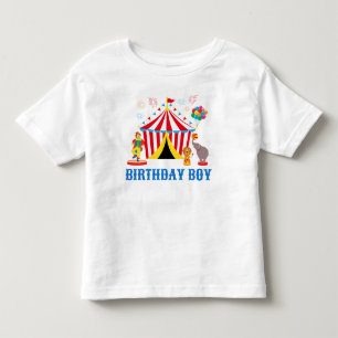 Circus Thema Verjaardagsjongen Carnaval Party Shir Kinder Shirts
