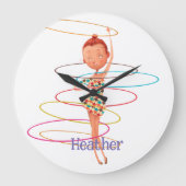 Circus Theme Newborn Nursery Grote Klok (Voorkant)