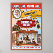 Circus Theme Poster (Voorkant)