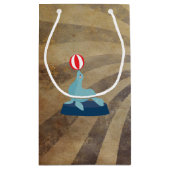 Circus Thmed Birthday Party Klein Cadeauzakje (Achterkant)