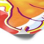 Circus Tiger 20x20 Poster Perfect Poster (Hoek)