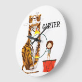 Circus Tiger Trainer Nursery Grote Klok (Hoek)