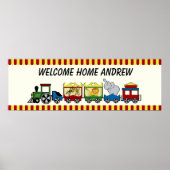 Circus Train Welcome Poster (Voorkant)