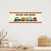 Circus Train Welcome Poster (Keuken)