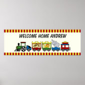Circus Train Welcome Poster (Voorkant)