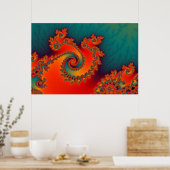 Circus Triple Twirl Poster (Keuken)