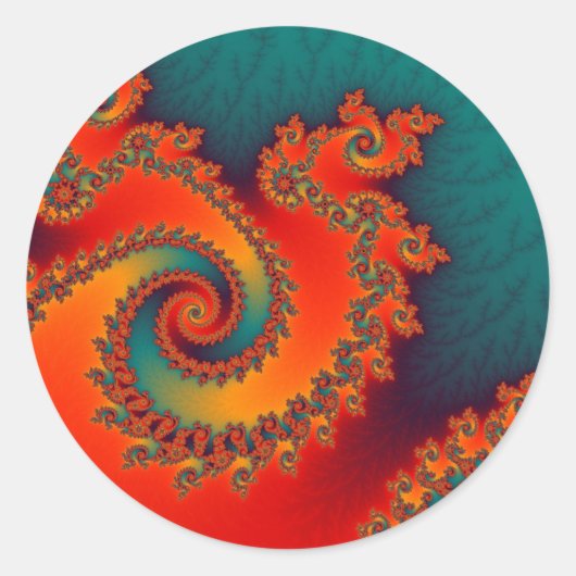 Circus Triple Twirl Stickers (Voorkant)